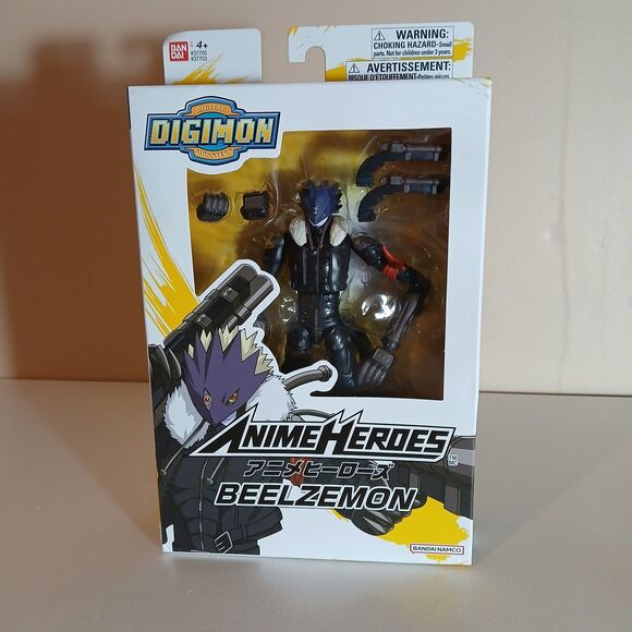 Anime Heroes Demon Lord Digimon Beelzemon 6.5" Action Figure Bandai - Picture 1 of 3